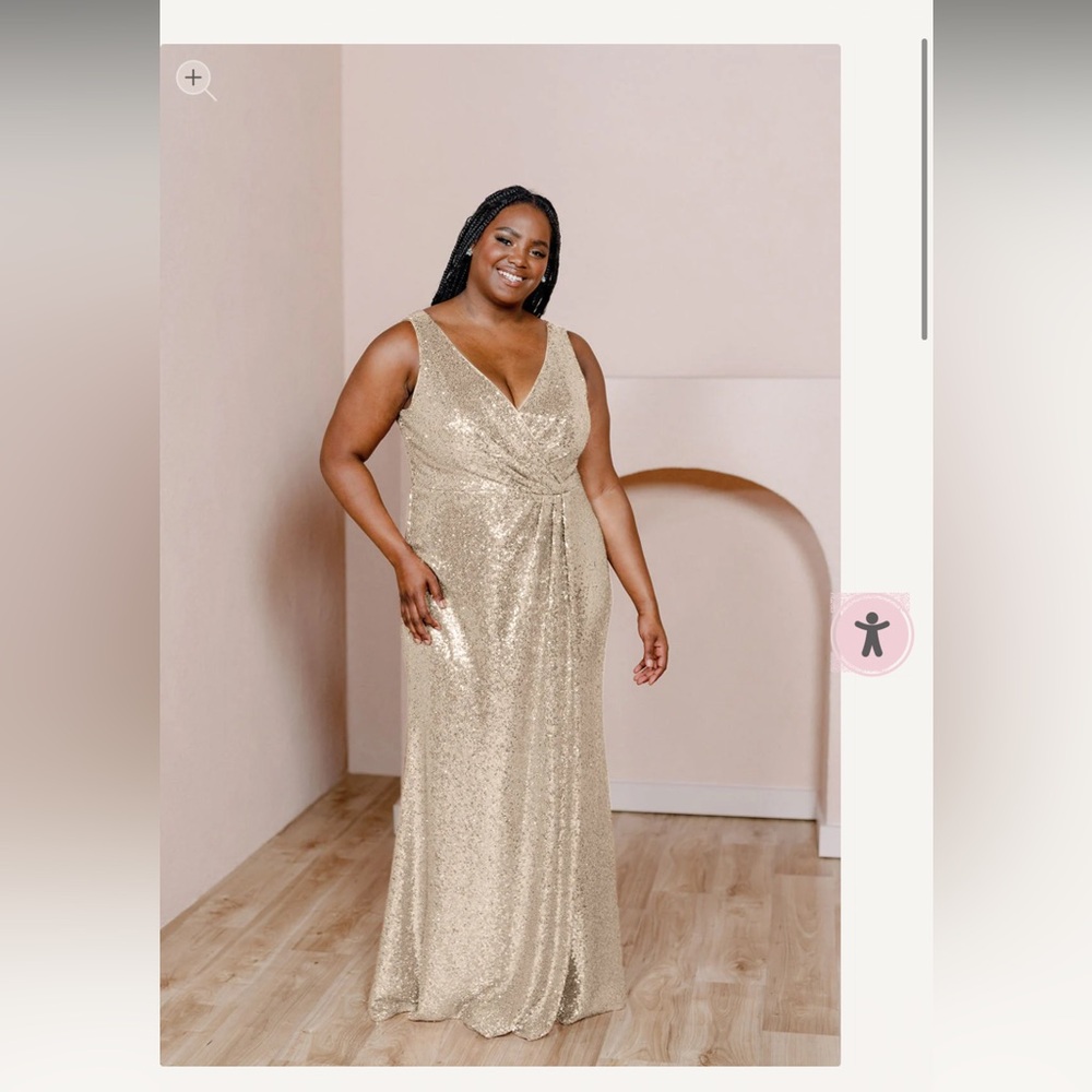 Champagne Gold Dress
